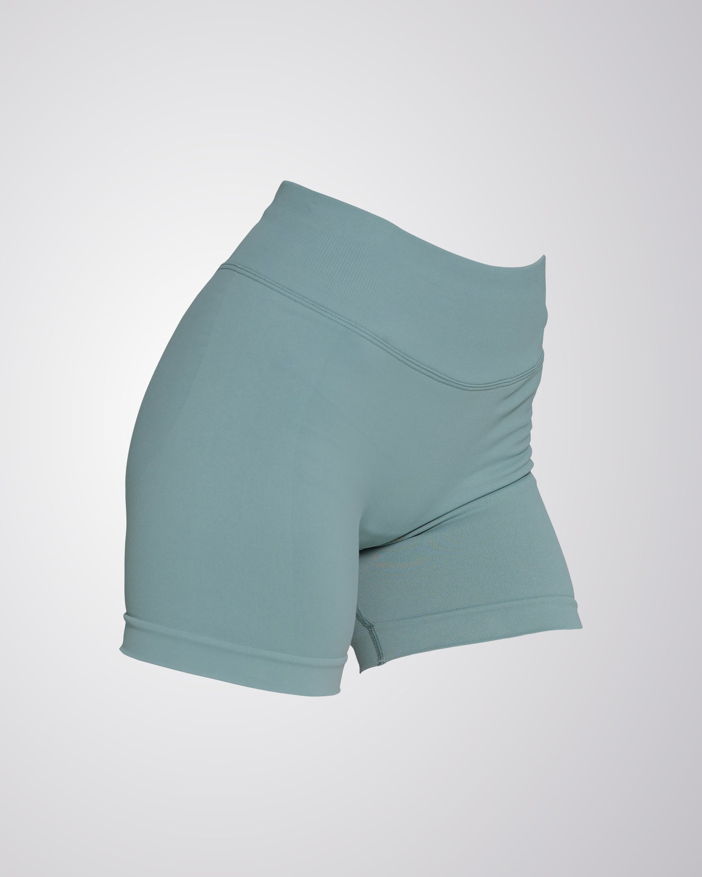 Slay Scrunch Shorts - Matcha Green